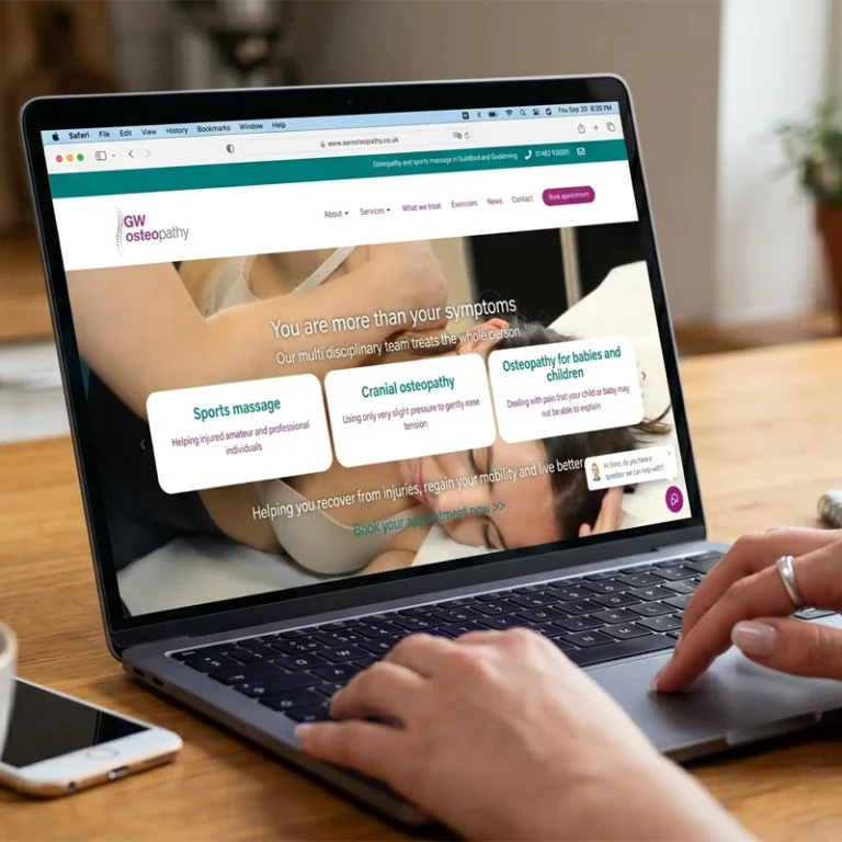 GW Osteopathy website